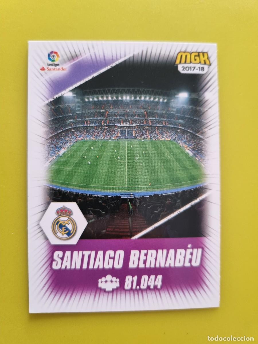 Cromos de f&uacute;tbol: CROMO FUTBOL MEGACRACKS 400 SANTIAGO BERNABEU ESTADIO REAL MADRID 17 18 2017 2018 AR1026