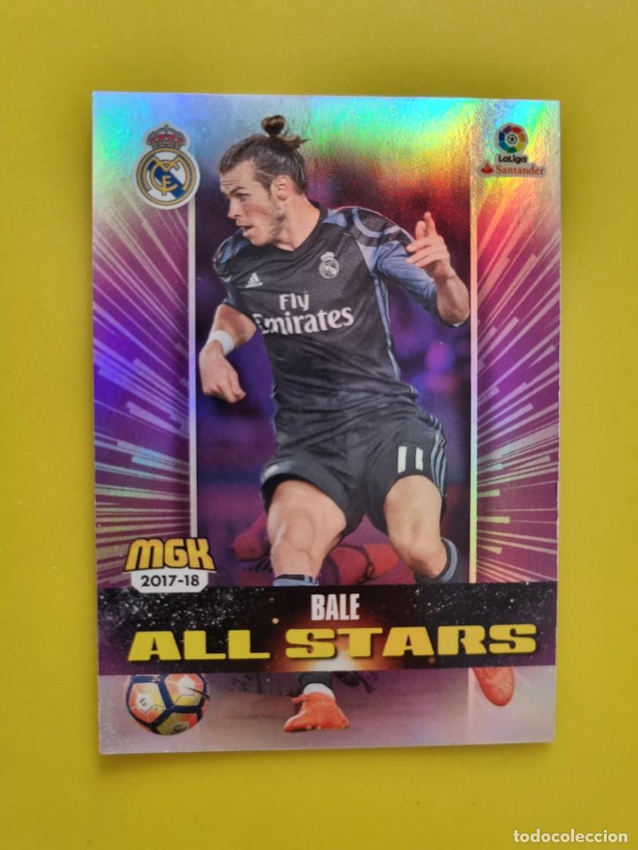 Cromos de f&uacute;tbol: CROMO FUTBOL MEGACRACKS 403 BALE ALL STARS REAL MADRID 17 18 2017 2018 AR1026