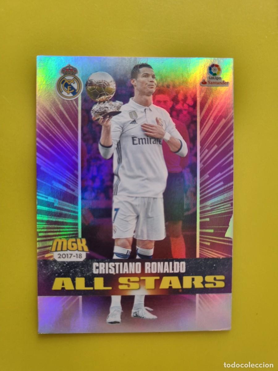 Cromos de f&uacute;tbol: CROMO FUTBOL MEGACRACKS 404 CRISTIANO RONALDO ALL STARS REAL MADRID 17 18 2017 2018 AR1026