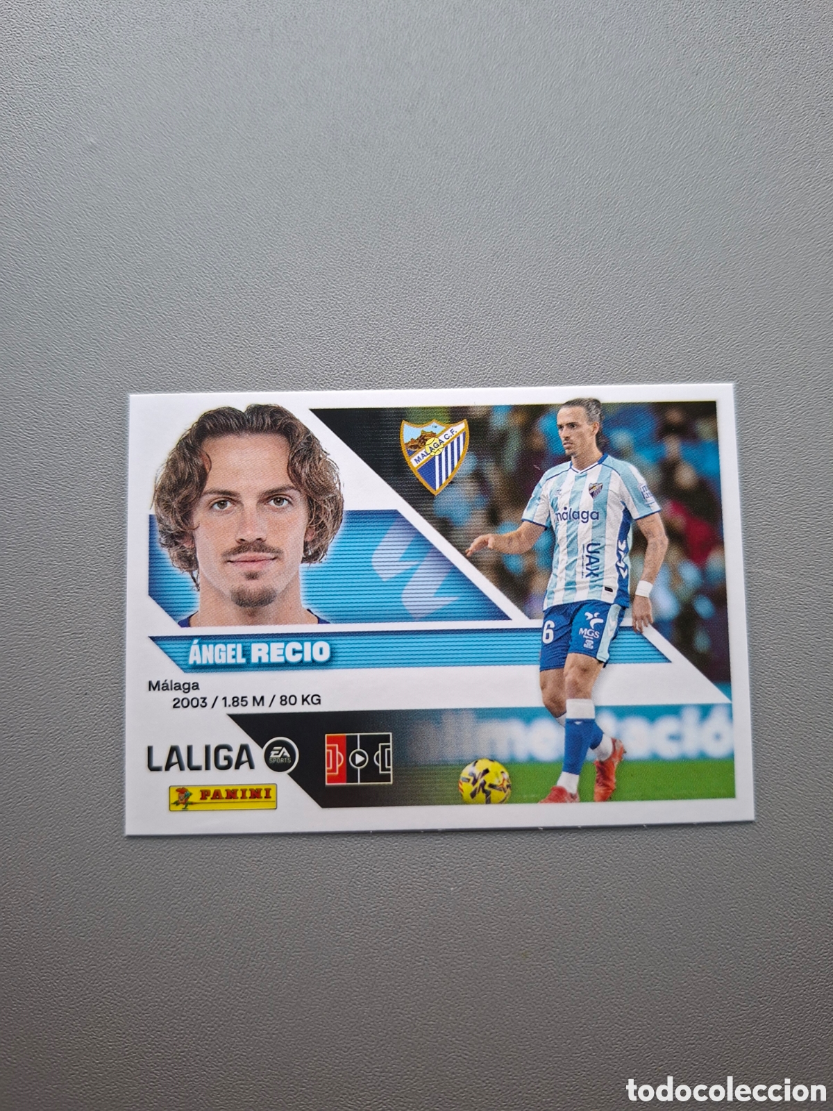 Cromos de f&uacute;tbol: Recio 6 Bis Coloca Malaga - Liga Este 2026 2027 26 27