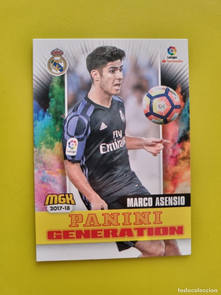 Cromos de f&uacute;tbol: CROMO FUTBOL MEGACRACKS 405 MARCO ASENSIO GENERATION REAL MADRID 17 18 2017 2018 AR1026