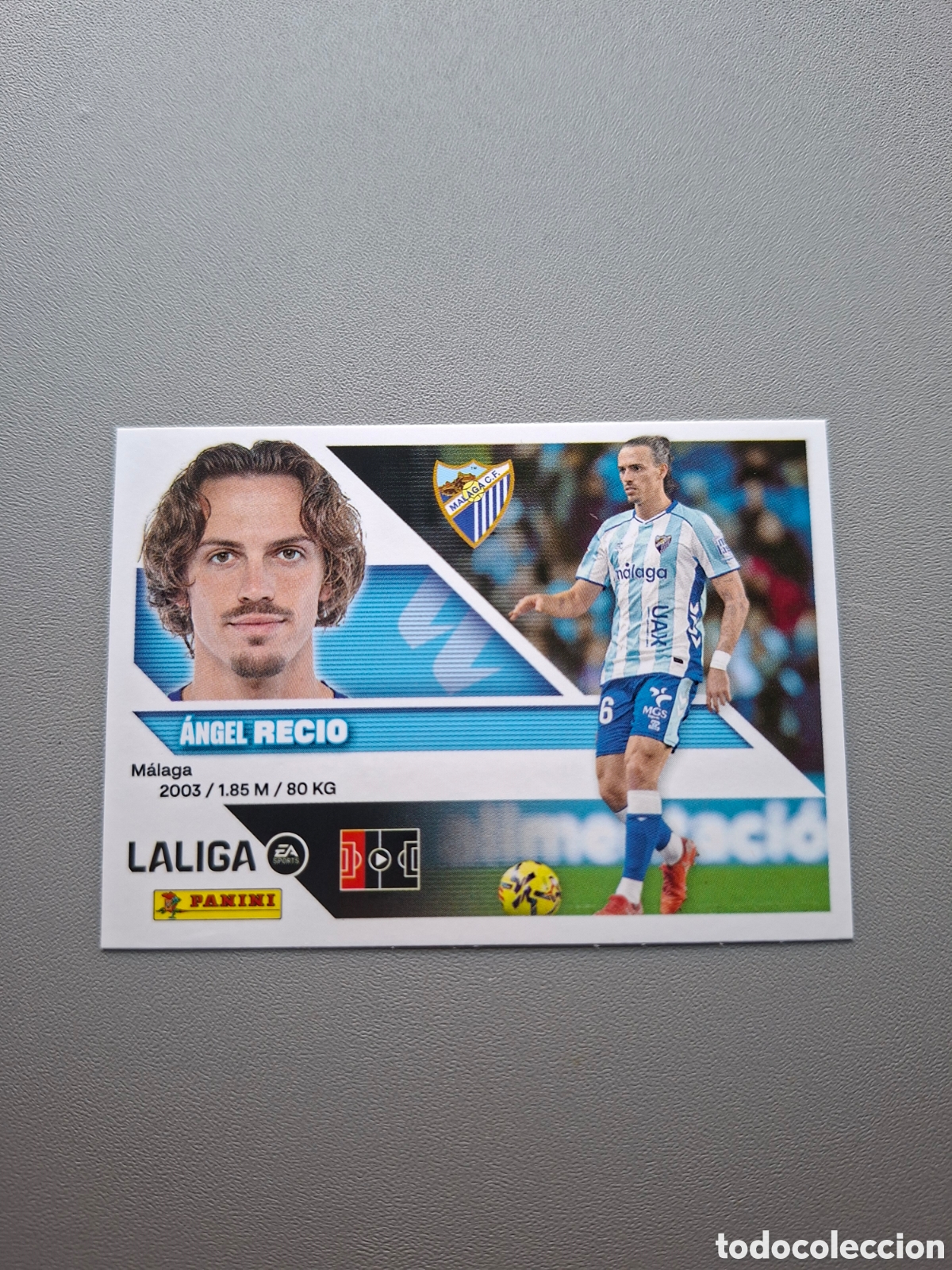 Cromos de f&uacute;tbol: Recio 6 Bis Coloca Malaga - Liga Este 2026 2027 26 27