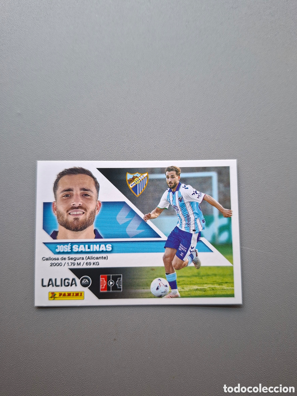 Cromos de f&uacute;tbol: Salinas 10 Malaga - Liga Este 2026 2027 26 27