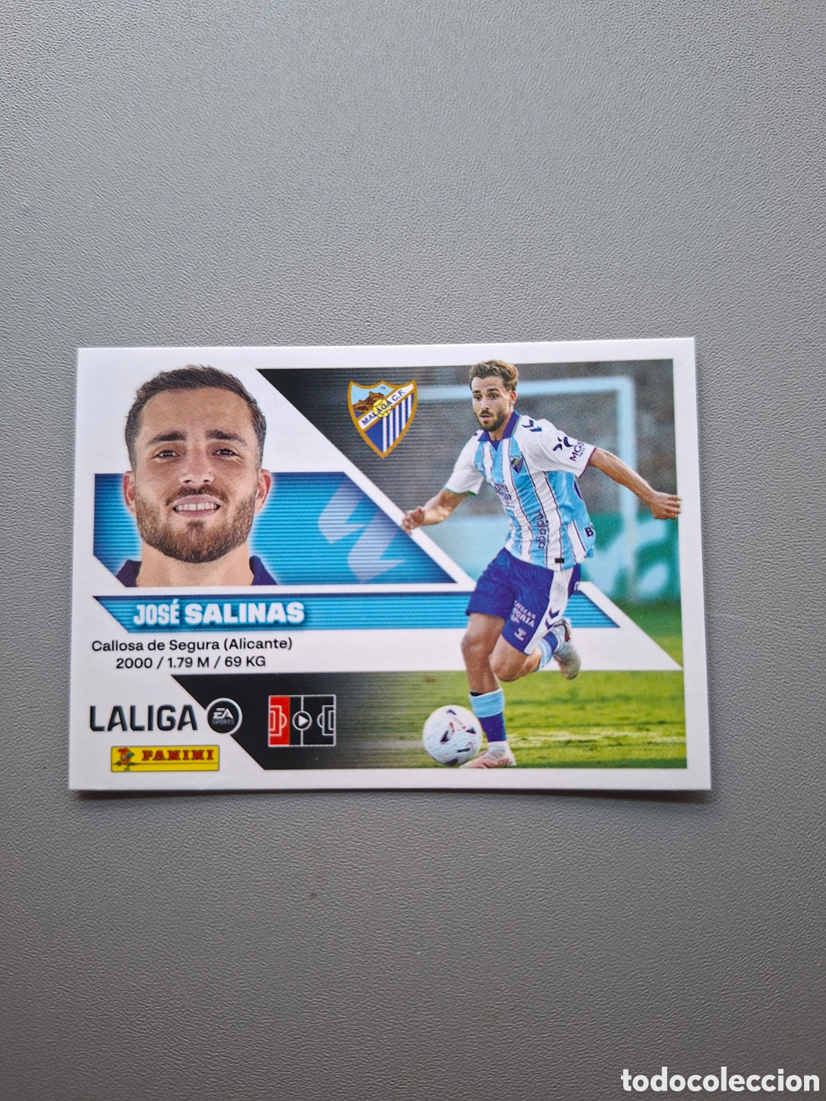 Cromos de f&uacute;tbol: Salinas 10 Malaga - Liga Este 2026 2027 26 27
