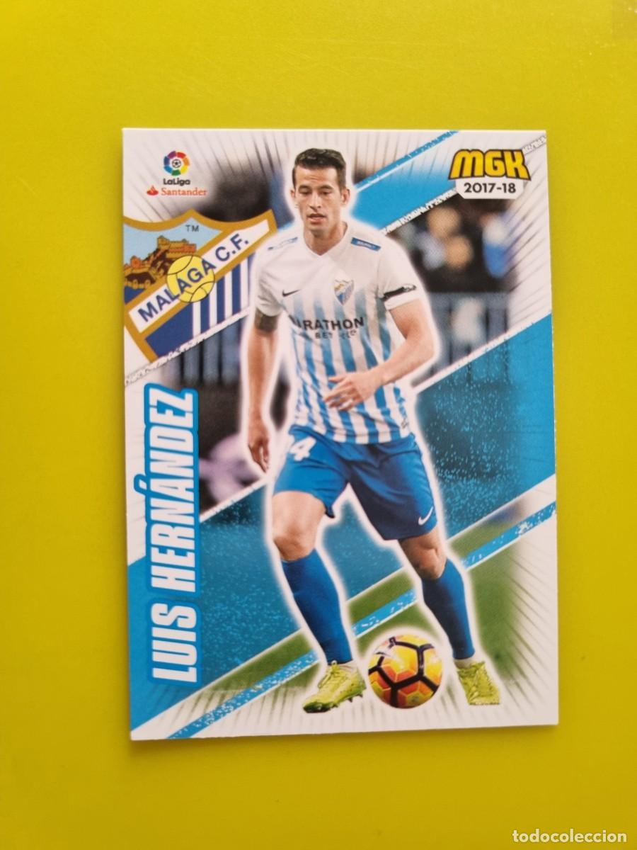 Cromos de f&uacute;tbol: CROMO FUTBOL MEGACRACKS 410 LUIS HERNANDEZ MALAGA CF 17 18 2017 2018 AR1026