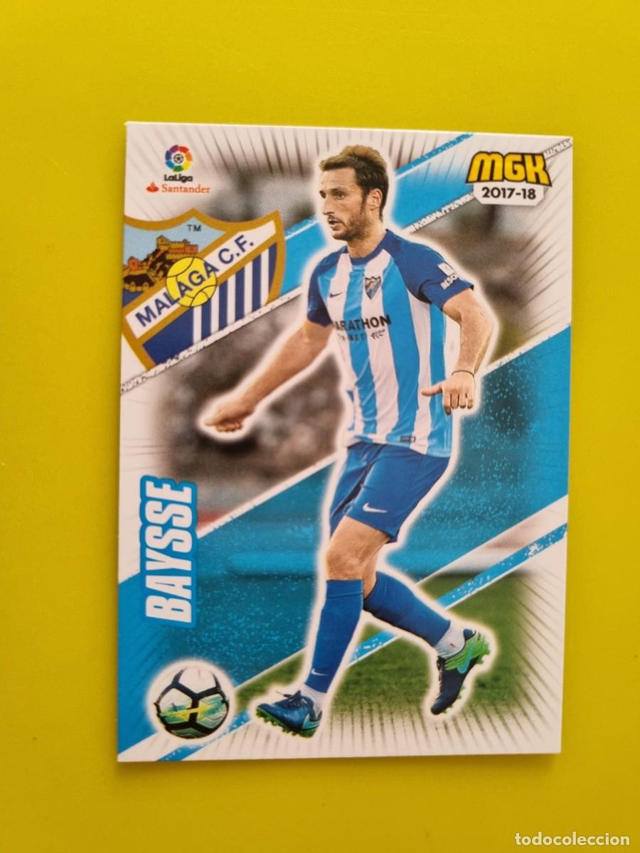Cromos de f&uacute;tbol: CROMO FUTBOL MEGACRACKS 411 BAYSSE MALAGA CF 17 18 2017 2018 AR1026
