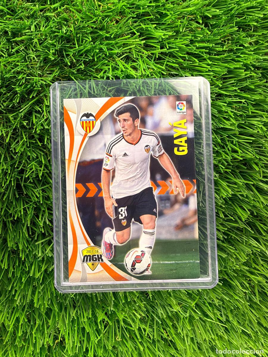 Cromos de f&uacute;tbol: N&ordm; 497 Gay&agrave; Valencia CF Megacracks 15 16