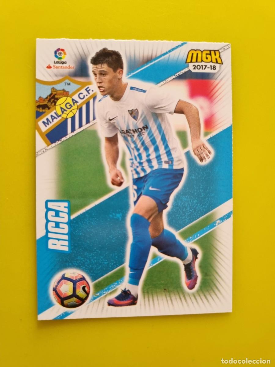 Cromos de f&uacute;tbol: CROMO FUTBOL MEGACRACKS 412 RICCA MALAGA CF 17 18 2017 2018 AR1026
