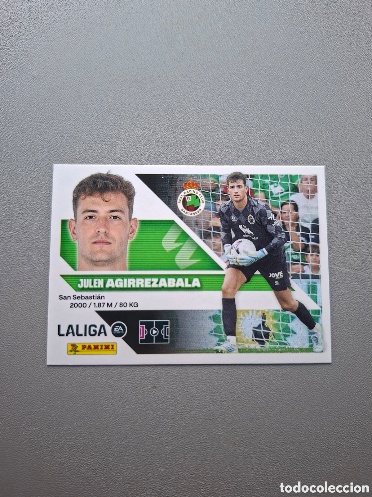Cromos de f&uacute;tbol: Agirrezabala 3 Real Racing - Liga Este 2026 2027 26 27