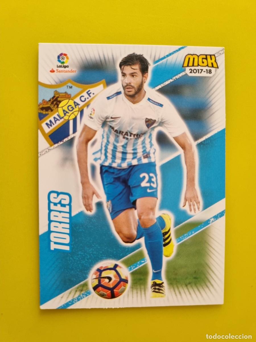 Cromos de f&uacute;tbol: CROMO FUTBOL MEGACRACKS 413 TORRES MALAGA CF 17 18 2017 2018 AR1026