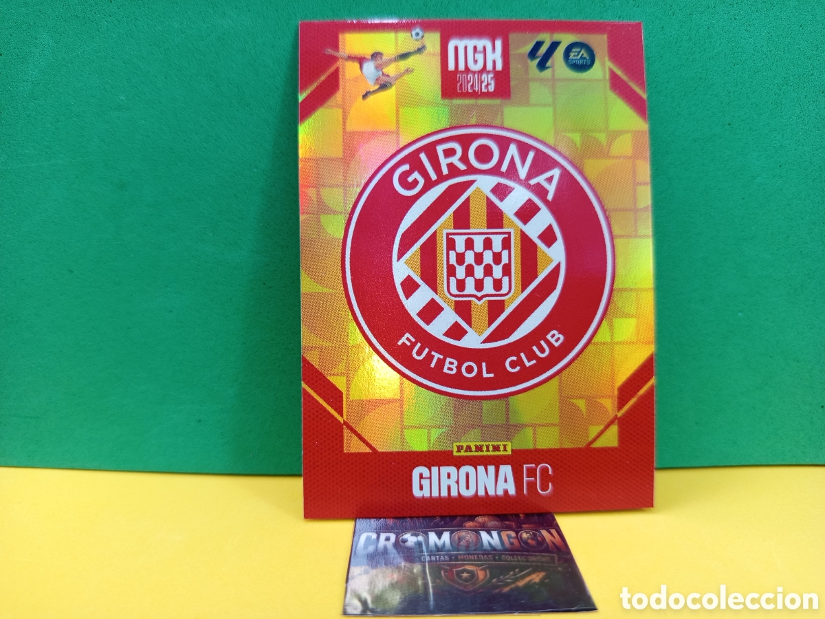 Football Stickers: ❇️ CROMO ⚽ CARD ESCUDO GIRONA LIGA EA SPORTS 24 25 2024 2025 MEGACRACKS MGKS PANINI ❇️