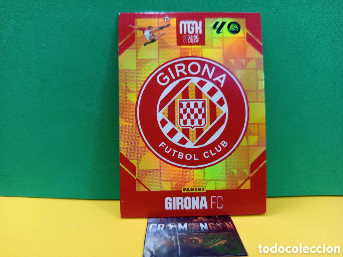 Football Stickers: ❇️ CROMO ⚽ CARD ESCUDO GIRONA LIGA EA SPORTS 24 25 2024 2025 MEGACRACKS MGKS PANINI ❇️