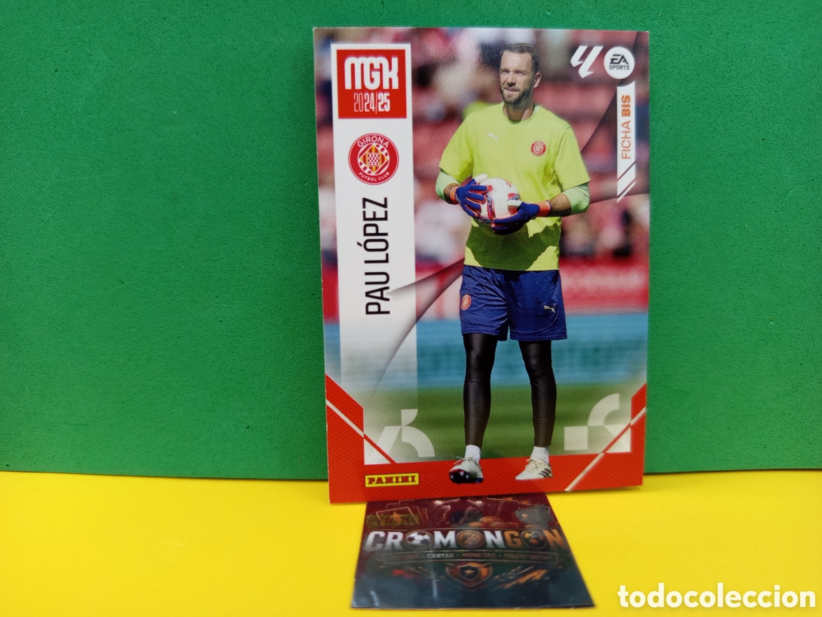 Football Stickers: ❇️ CROMO ⚽ CARD PAU L&Oacute;PEZ GIRONA BIS LIGA EA SPORTS 24 25 2024 2025 MEGACRACKS MGKS PANINI ❇️