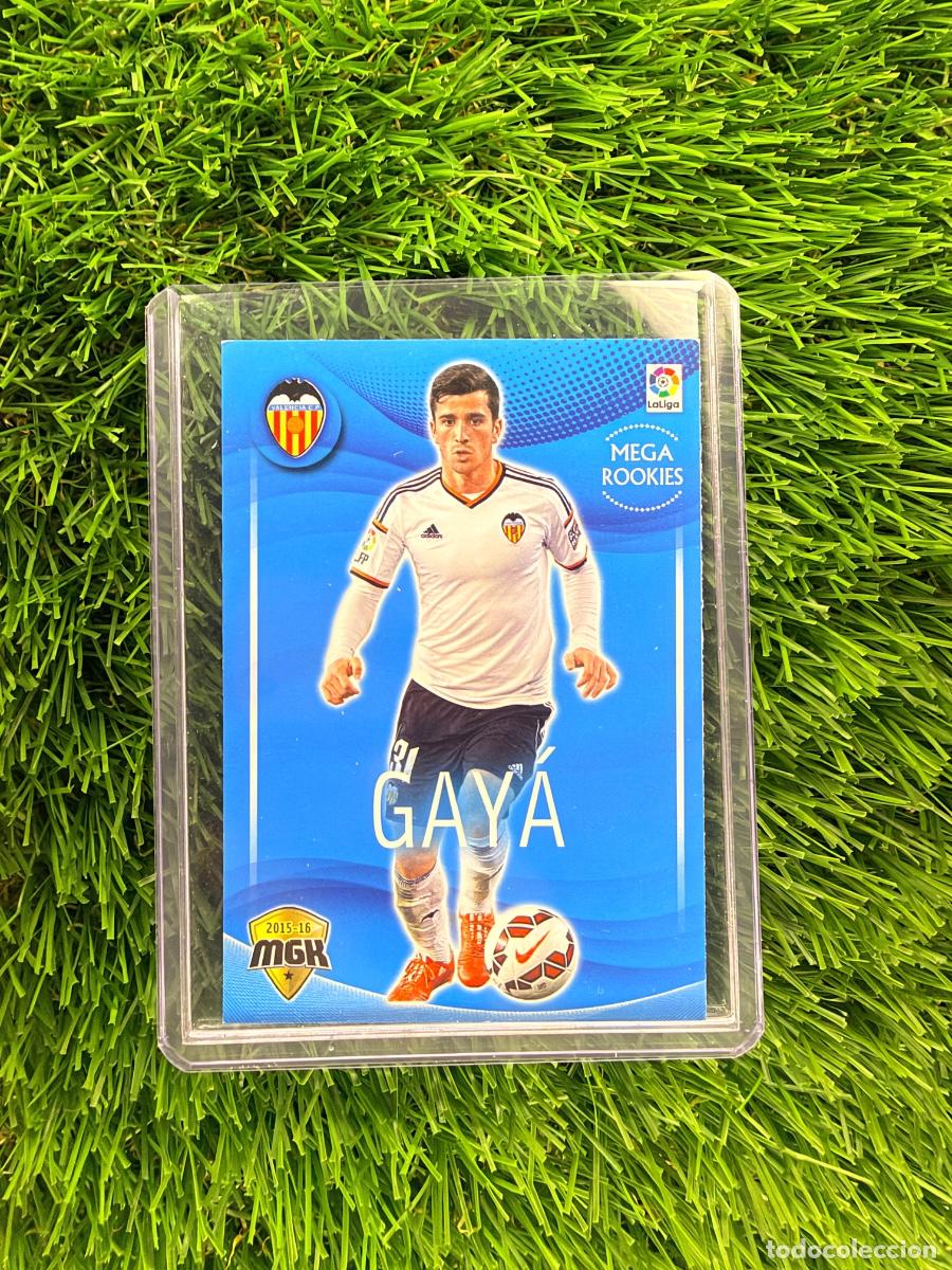 Football Stickers: N&ordm; 513 Gay&agrave; Mega Rookies Valencia CF Megacracks 15 16