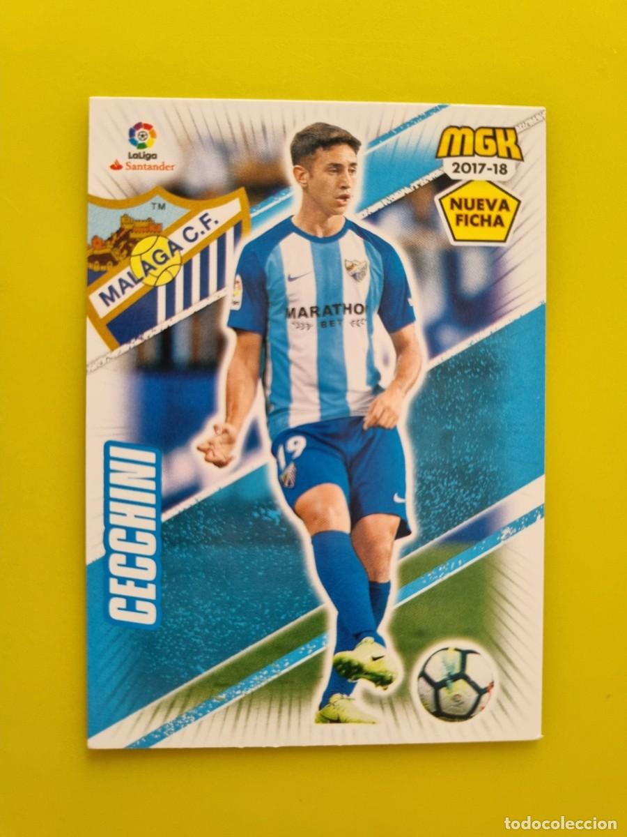 Cartes &agrave; collectionner de Football: CROMO FUTBOL MEGACRACKS 416 BIS CECCHINI MALAGA CF 17 18 2017 2018 AR1026