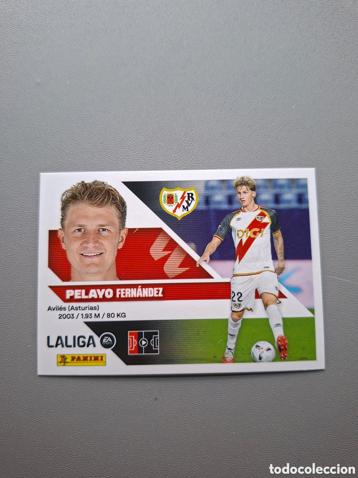 Cartes &agrave; collectionner de Football: Pelayo 10 Bis Coloca Rayo Vallecano - Liga Este 2026 2027 26 27
