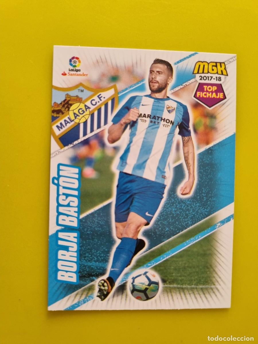 Football Stickers: CROMO FUTBOL MEGACRACKS 424 BORJA BASTON MALAGA CF 17 18 2017 2018 AR1026
