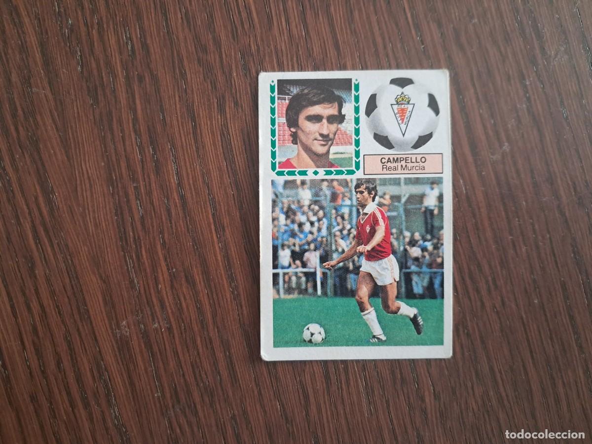 Football Stickers: cromo de futbol, edic. Este 83-84, Campello, Real Murcia. sin pegar.