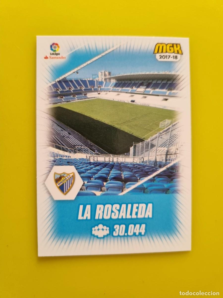 Fu&szlig;ball-Sticker: CROMO FUTBOL MEGACRACKS 427 ESTADIO LA ROSALEDA MALAGA CF 17 18 2017 2018 AR1026