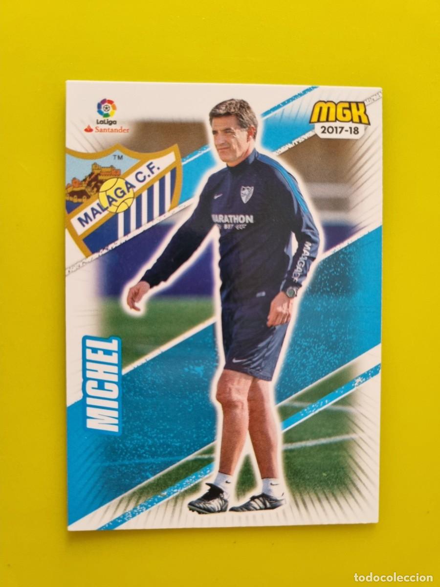 Cromos de f&uacute;tbol: CROMO FUTBOL MEGACRACKS 428 MICHEL MALAGA CF 17 18 2017 2018 AR1026