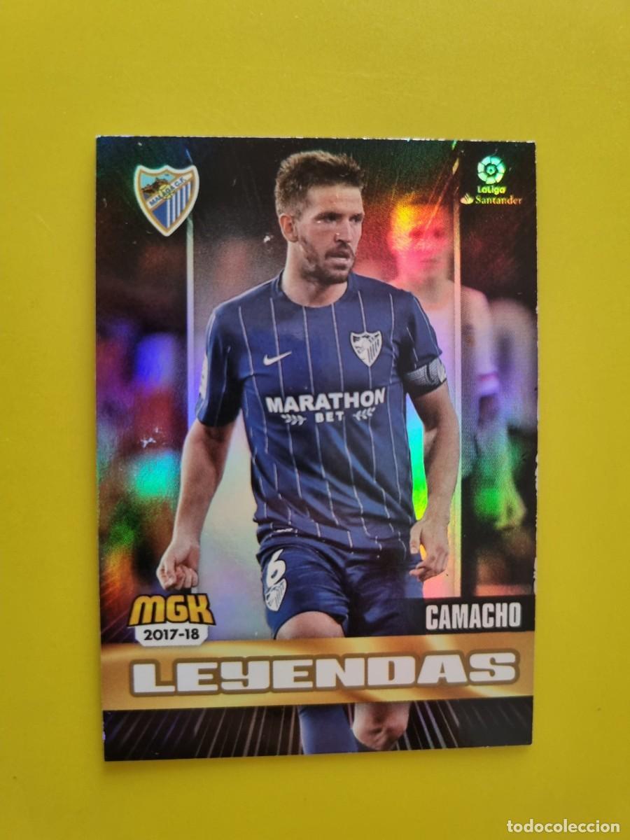 Cromos de f&uacute;tbol: CROMO FUTBOL MEGACRACKS 429 CAMACHO LEYENDAS MALAGA CF 17 18 2017 2018 AR1026