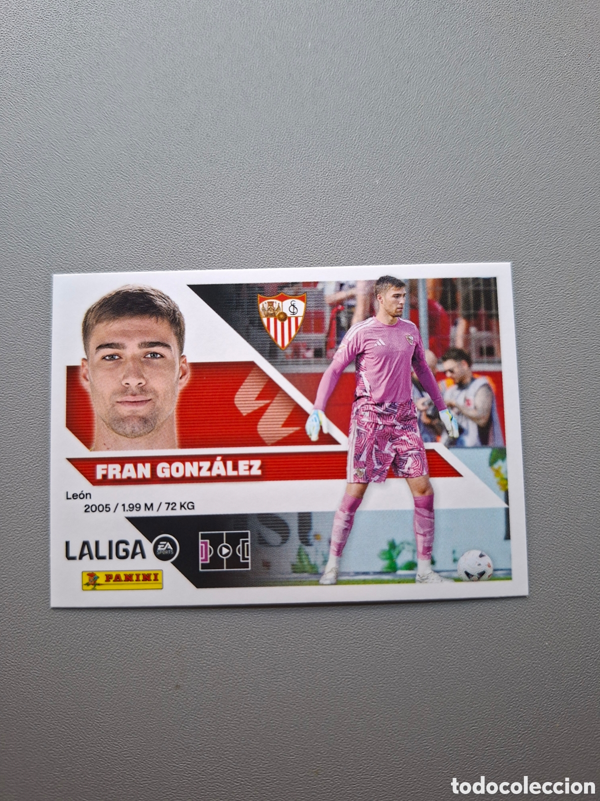 Cromos de f&uacute;tbol: Fran Gonzalez 4 Sevilla - Liga Este 2026 2027 26 27