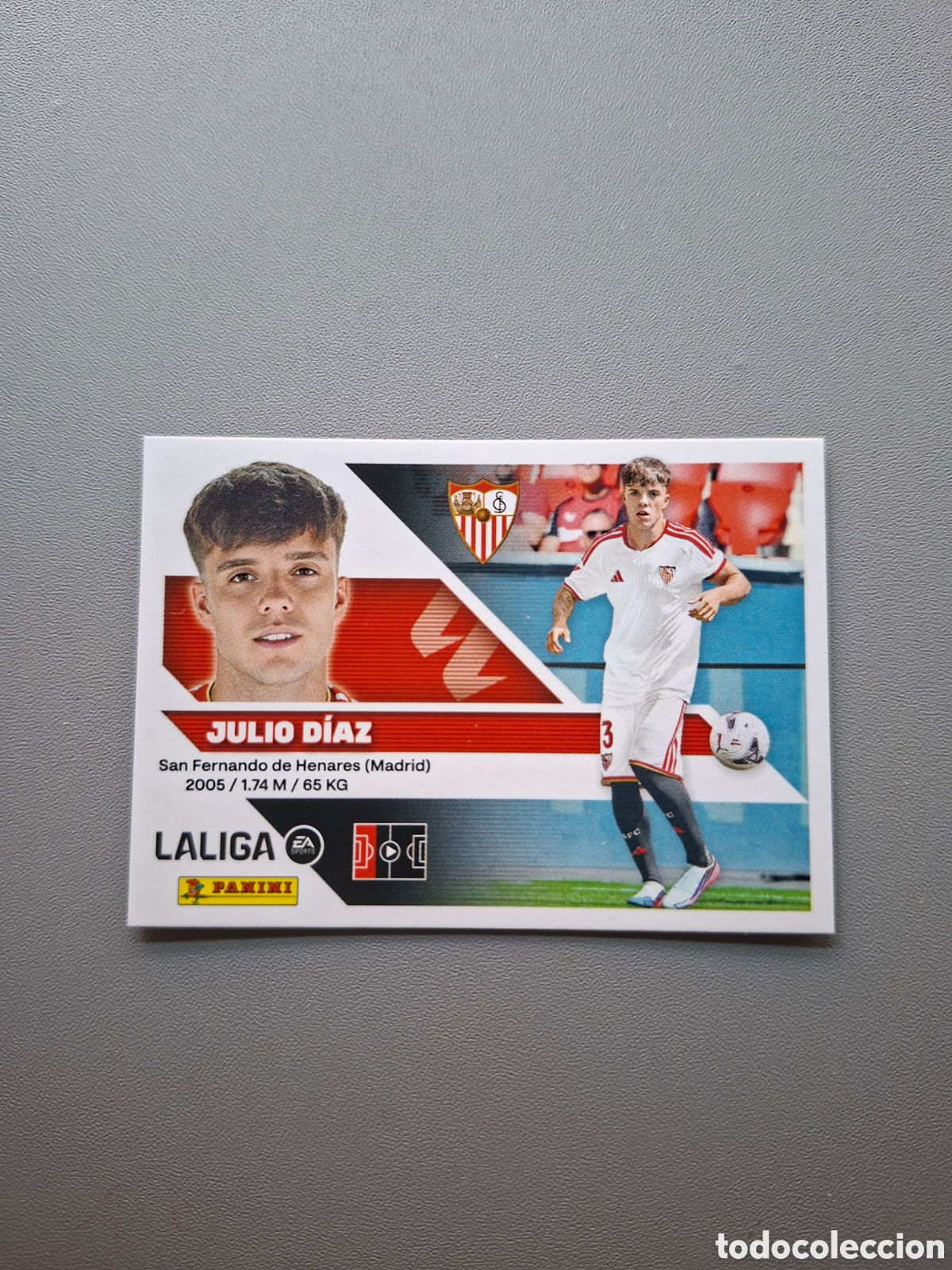 Cromos de f&uacute;tbol: Julio Diaz 8 Bis Coloca Sevilla - Liga Este 2026 2027 26 27
