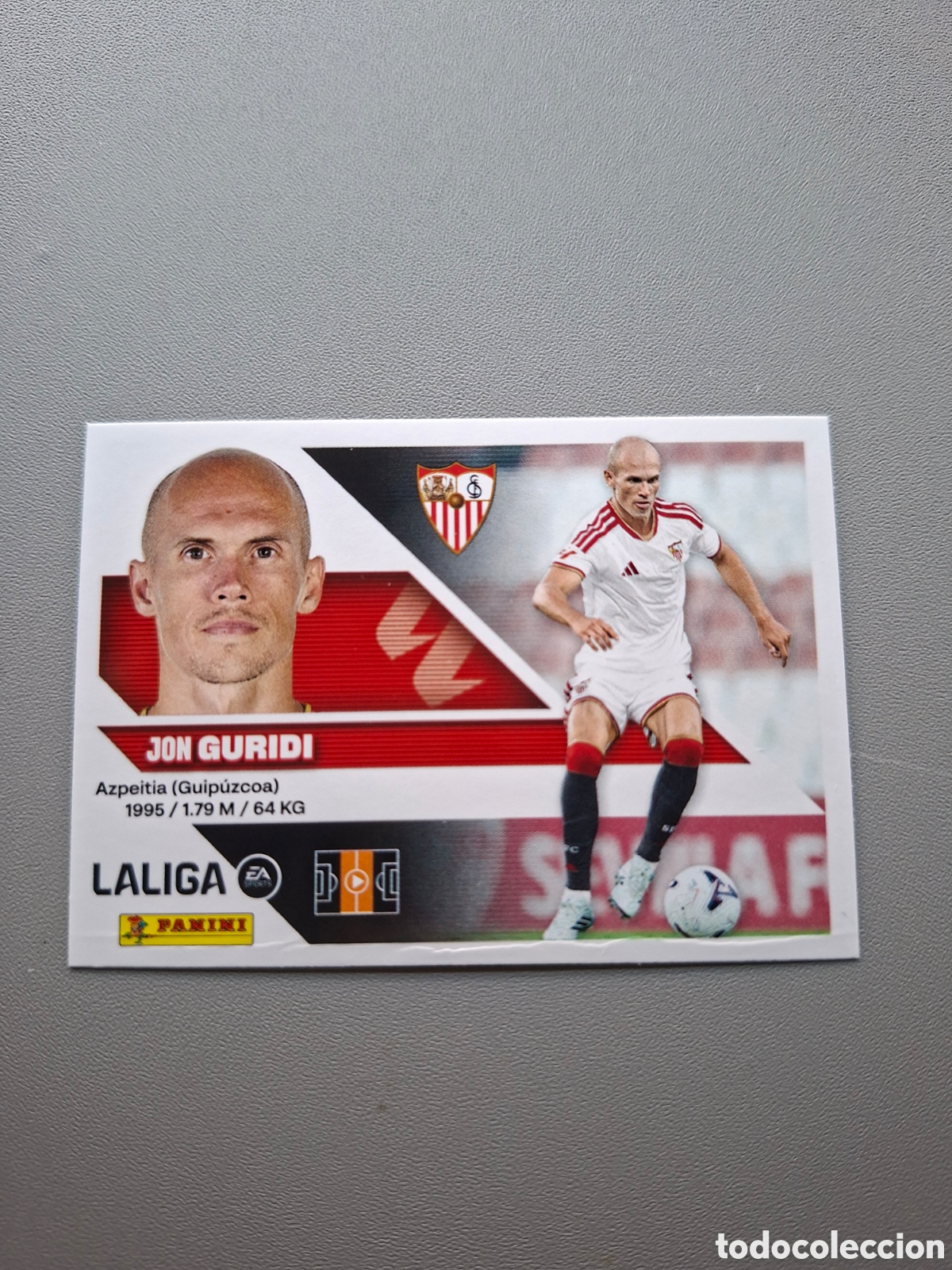 Cromos de f&uacute;tbol: Guridi 13 Sevilla - Liga Este 2026 2027 26 27