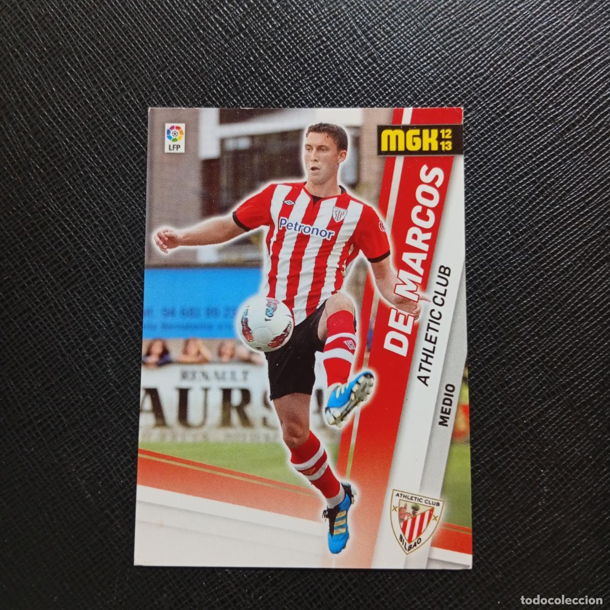 Cromos de f&uacute;tbol: 9 DE MARCOS BILBAO MEGACRACKS 2012 2013 CROMO 12 13 FUTBOL LIGA - A201 PG9