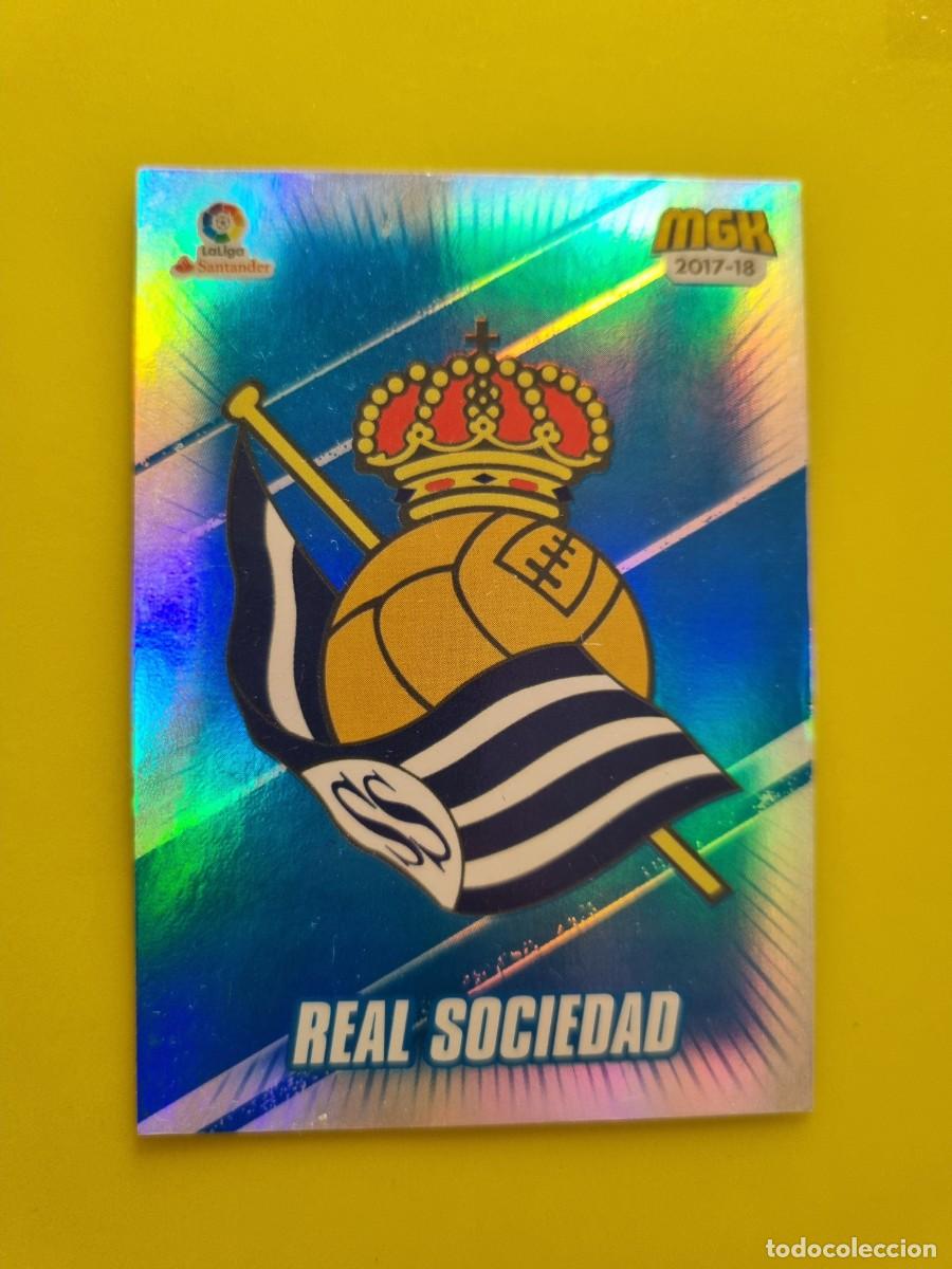 Cartes &agrave; collectionner de Football: CROMO FUTBOL MEGACRACKS 433 ESCUDO REAL SOCIEDAD 17 18 2017 2018 AR1026