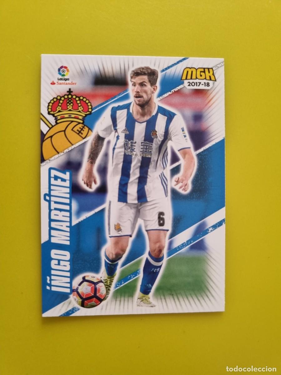 Cartes &agrave; collectionner de Football: CROMO FUTBOL MEGACRACKS 438 I&Ntilde;IGO MARTINEZ REAL SOCIEDAD 17 18 2017 2018 AR1026