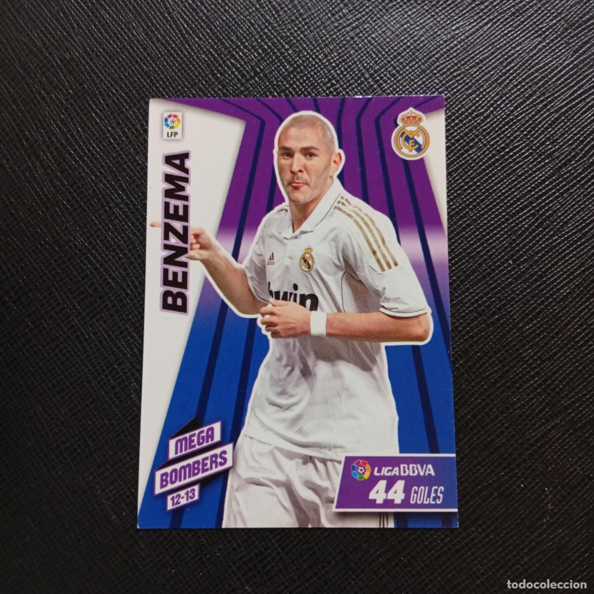 Cartes &agrave; collectionner de Football: 407 BENZEMA REAL MADRID MEGACRACKS 2012 2013 CROMO 12 13 FUTBOL LIGA - A201 PG11