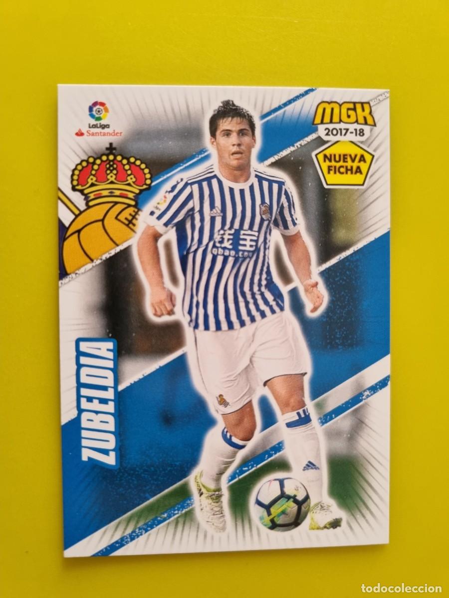 Cromos de Futebol: CROMO FUTBOL MEGACRACKS 441 BIS ZUBELDIA REAL SOCIEDAD 17 18 2017 2018 AR1026