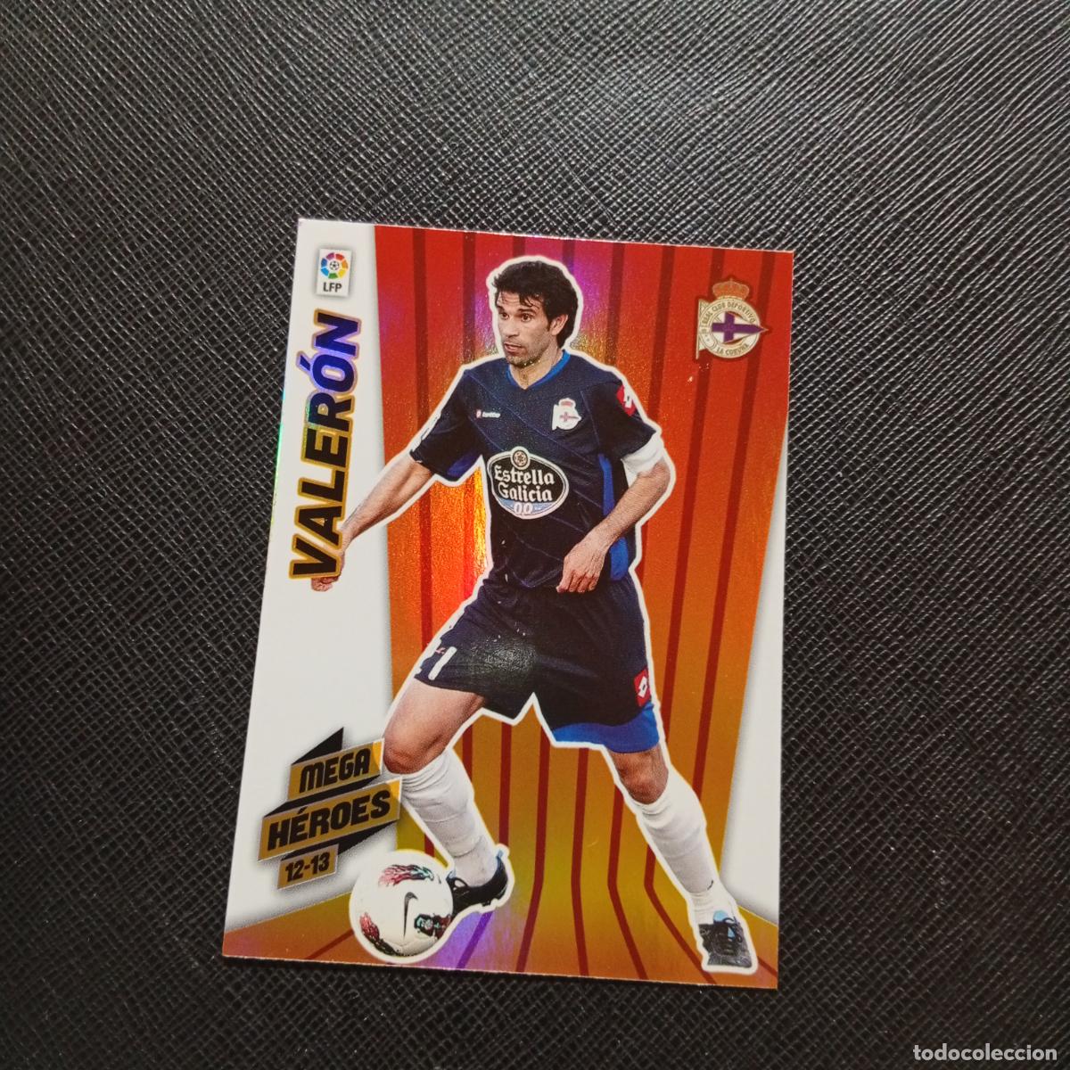 Fu&szlig;ball-Sticker: 383 VALERON DEPORTIVO MEGACRACKS 2012 2013 CROMO 12 13 FUTBOL LIGA - A201 PG11