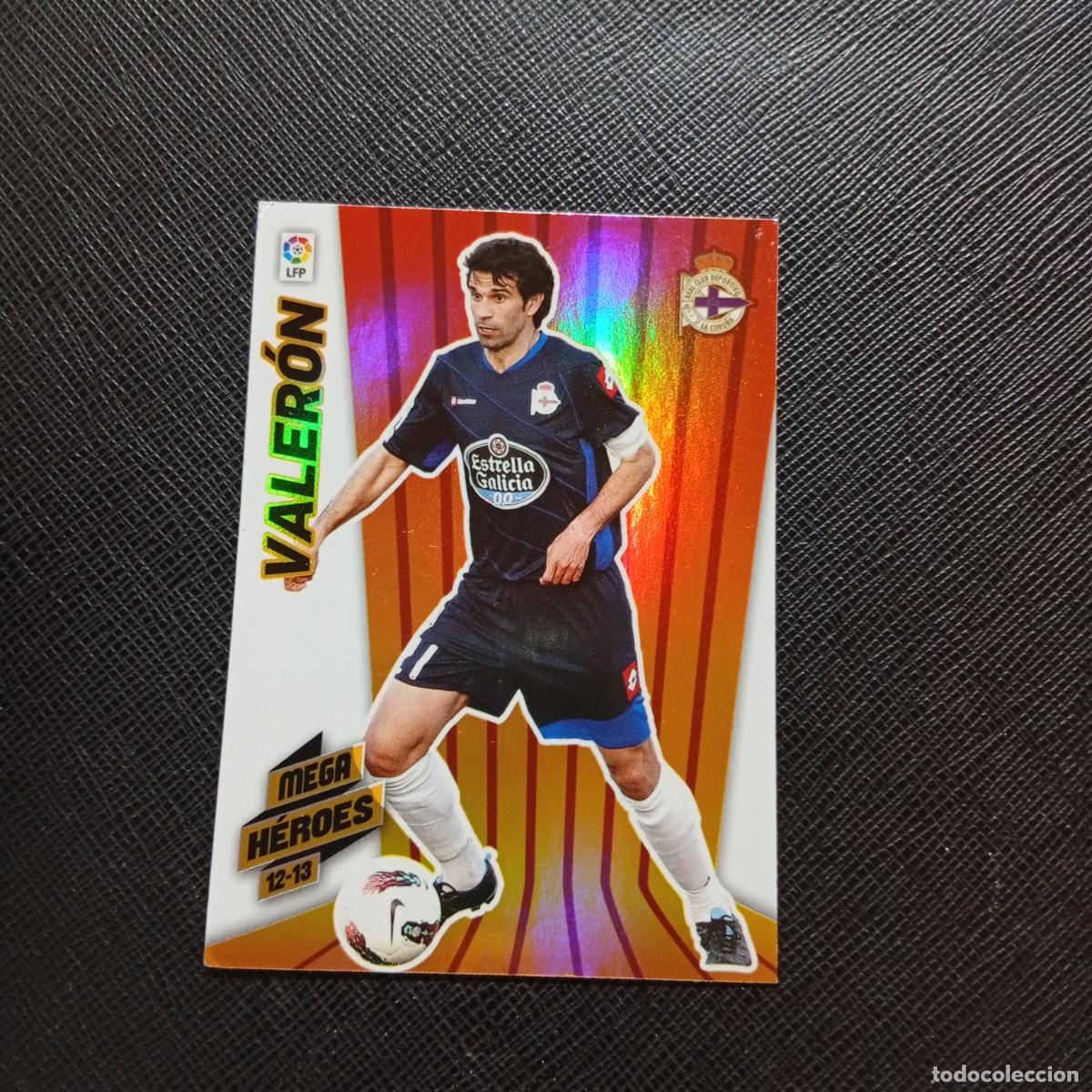 Fu&szlig;ball-Sticker: 383 VALERON DEPORTIVO MEGACRACKS 2012 2013 CROMO 12 13 FUTBOL LIGA - A201 PG11 B