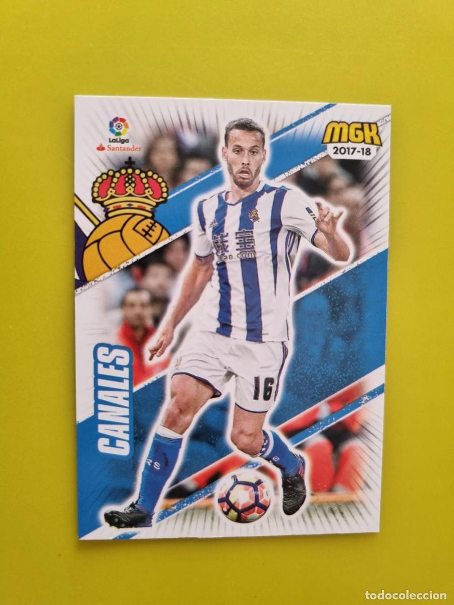 Fu&szlig;ball-Sticker: CROMO FUTBOL MEGACRACKS 443 CANALES REAL SOCIEDAD 17 18 2017 2018 AR1026