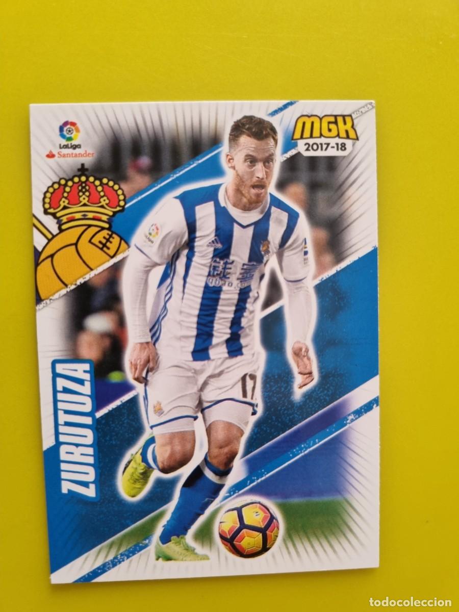 Fu&szlig;ball-Sticker: CROMO FUTBOL MEGACRACKS 444 ZURUTUZA REAL SOCIEDAD 17 18 2017 2018 AR1026