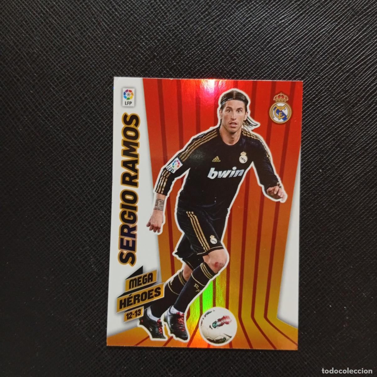 Fu&szlig;ball-Sticker: 381 SERGIO RAMOS REAL MADRID MEGACRACKS 2012 2013 CROMO 12 13 FUTBOL LIGA - A201 PG11