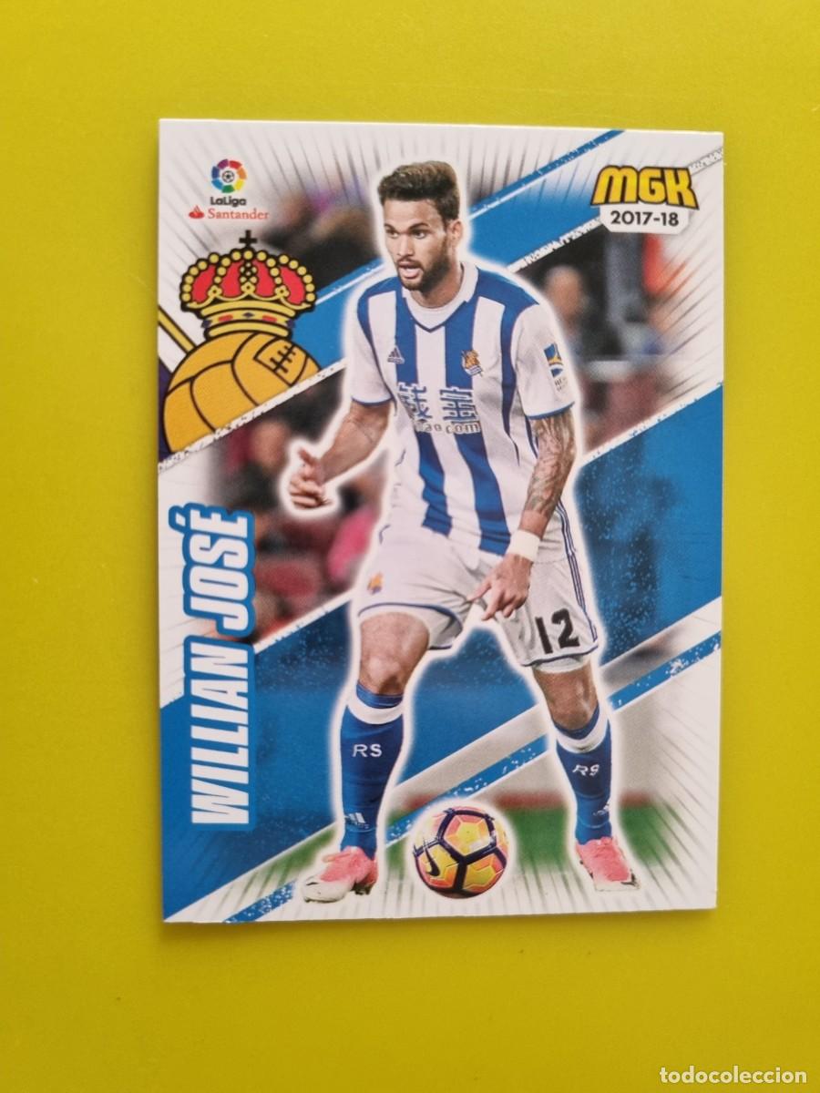 Fu&szlig;ball-Sticker: CROMO FUTBOL MEGACRACKS 449 WILLIAN JOSE REAL SOCIEDAD 17 18 2017 2018 AR1026
