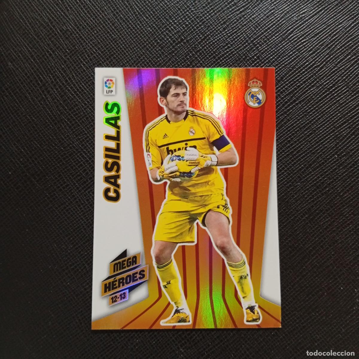 Fu&szlig;ball-Sticker: 364 IKER CASILLAS REAL MADRID MEGACRACKS 2012 2013 CROMO 12 13 FUTBOL LIGA - A201 PG12