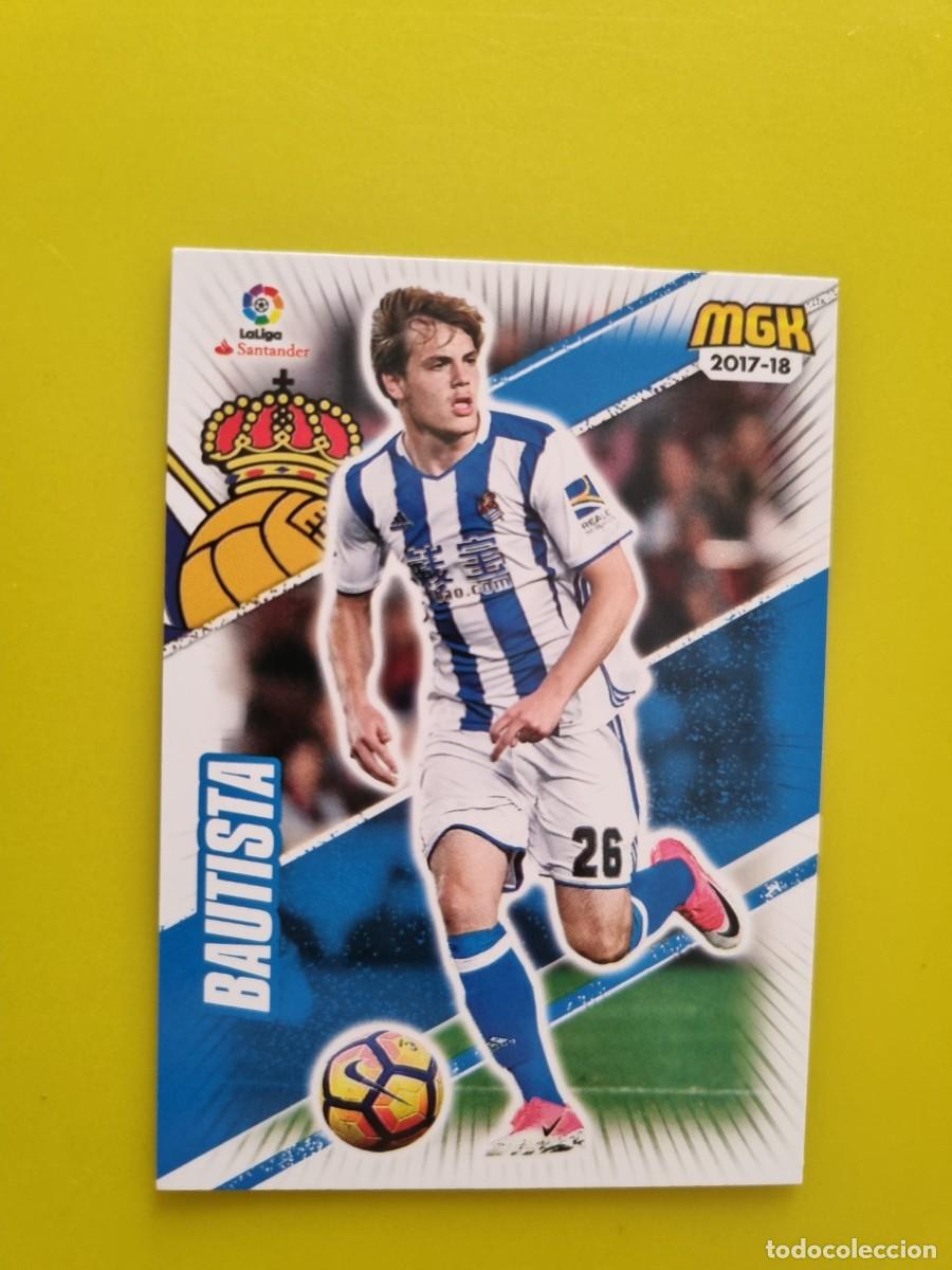 Fu&szlig;ball-Sticker: CROMO FUTBOL MEGACRACKS 450 BAUTISTA REAL SOCIEDAD 17 18 2017 2018 AR1026