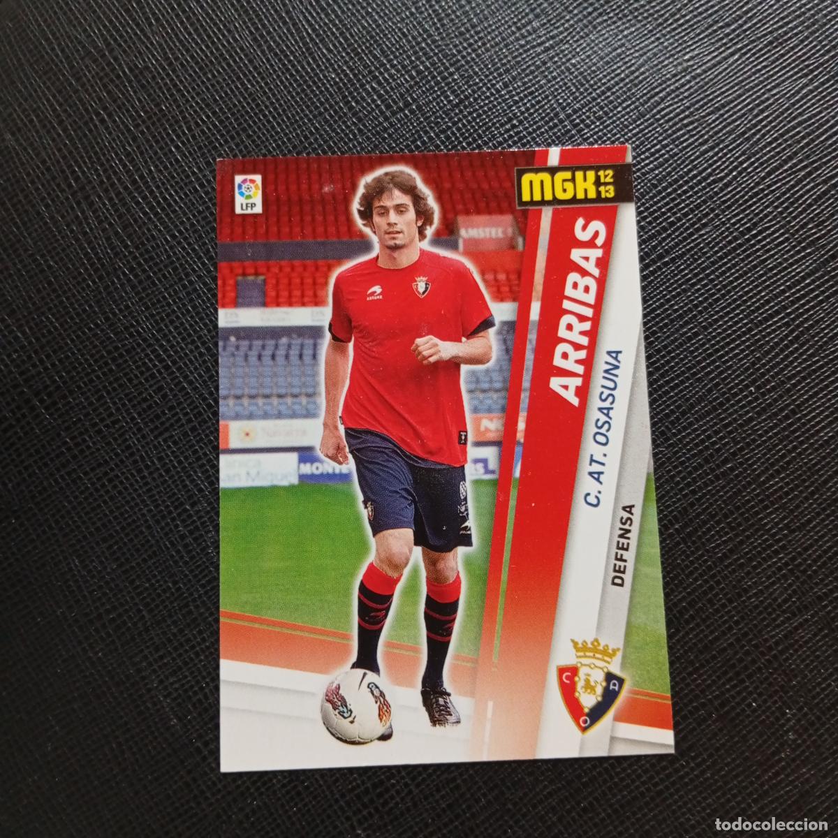Fu&szlig;ball-Sticker: 240 ARRIBAS OSASUNA MEGACRACKS 2012 2013 CROMO 12 13 FUTBOL LIGA - A201 PG13