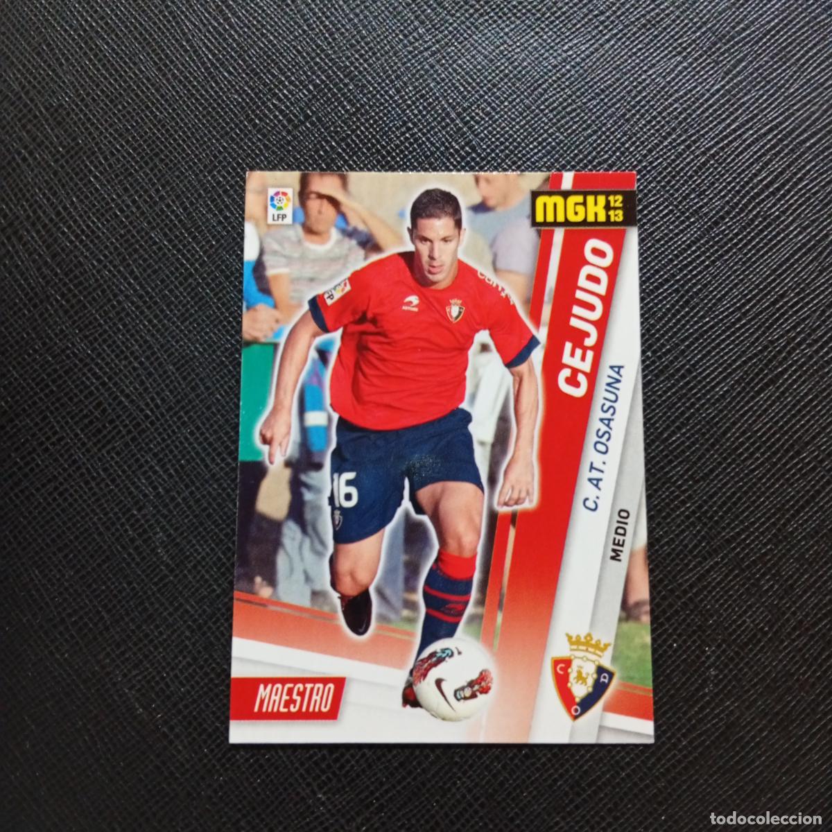 Fu&szlig;ball-Sticker: 247 CEJUDO OSASUNA MEGACRACKS 2012 2013 CROMO 12 13 FUTBOL LIGA - A201 PG14 B
