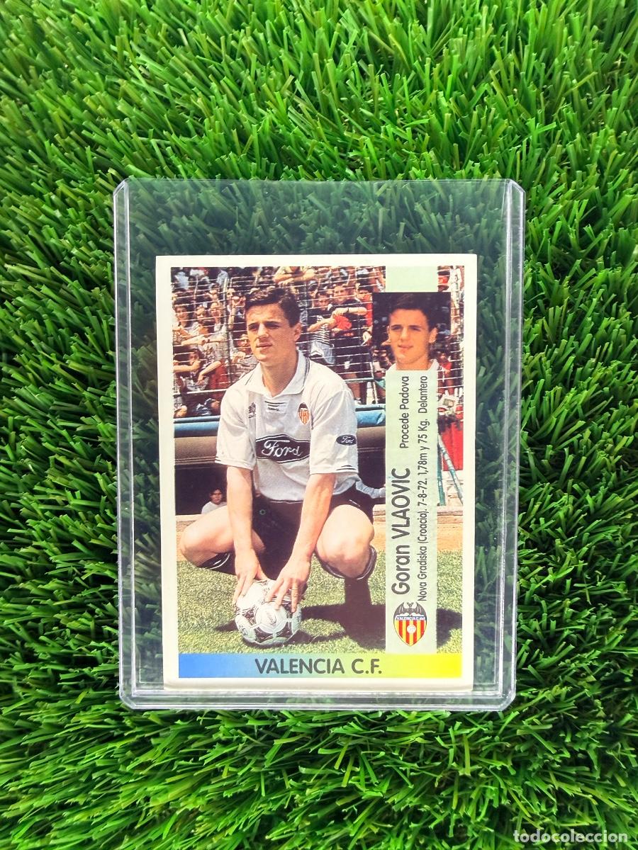 Fu&szlig;ball-Sticker: N&ordm; 372 Goran Vlaovic &Uacute;ltimos Fichajes Valencia CF Liga 96 97