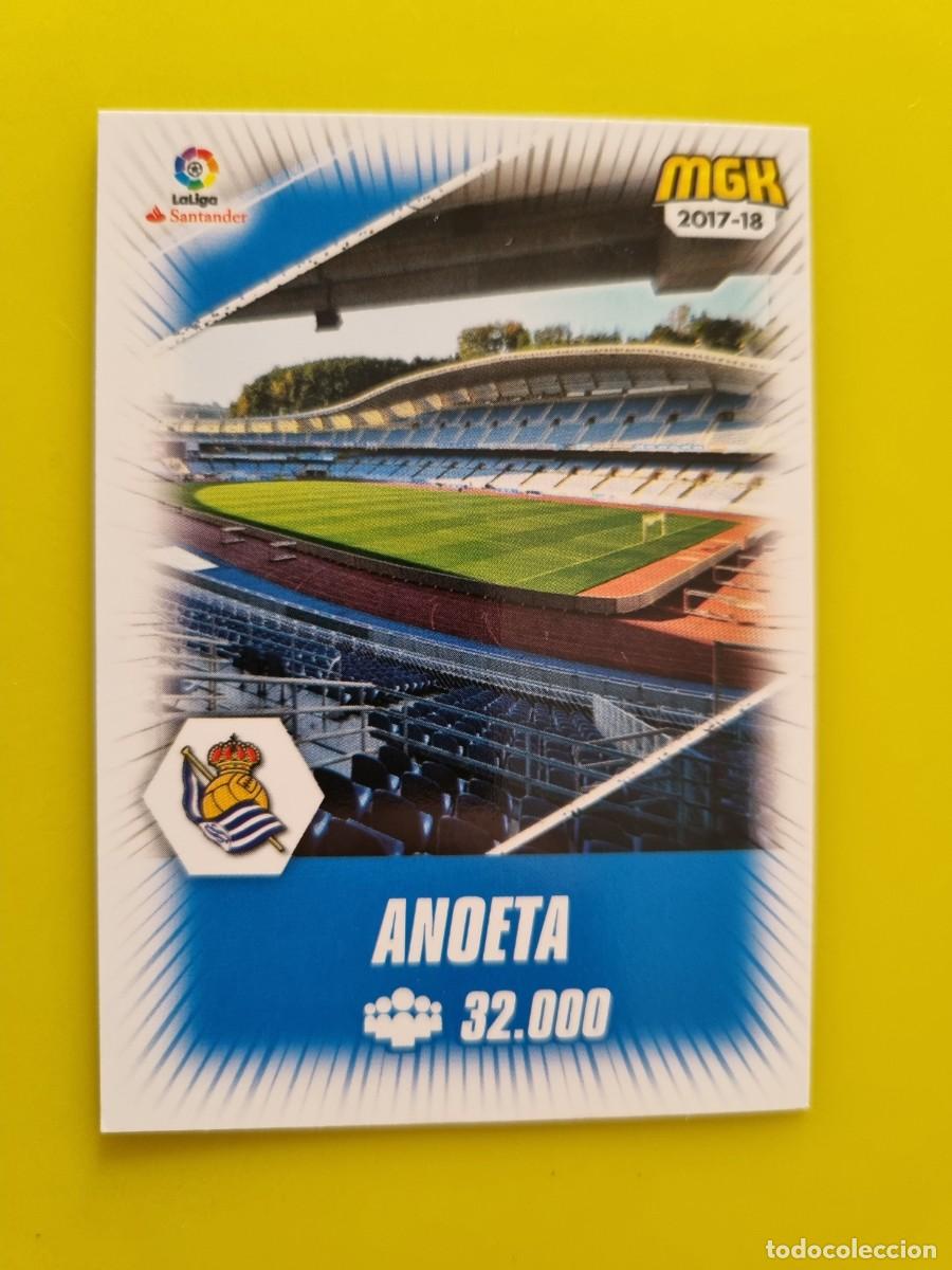 Football Stickers: CROMO FUTBOL MEGACRACKS 454 ANOETA ESTADIO REAL SOCIEDAD 17 18 2017 2018 AR1026