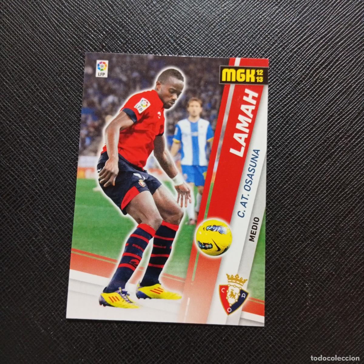 Fu&szlig;ball-Sticker: 248 LAMAH OSASUNA MEGACRACKS 2012 2013 CROMO 12 13 FUTBOL LIGA - A201 PG15