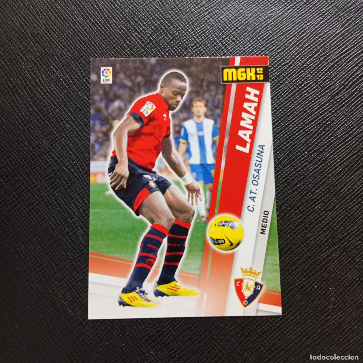 Fu&szlig;ball-Sticker: 248 LAMAH OSASUNA MEGACRACKS 2012 2013 CROMO 12 13 FUTBOL LIGA - A201 PG15 B