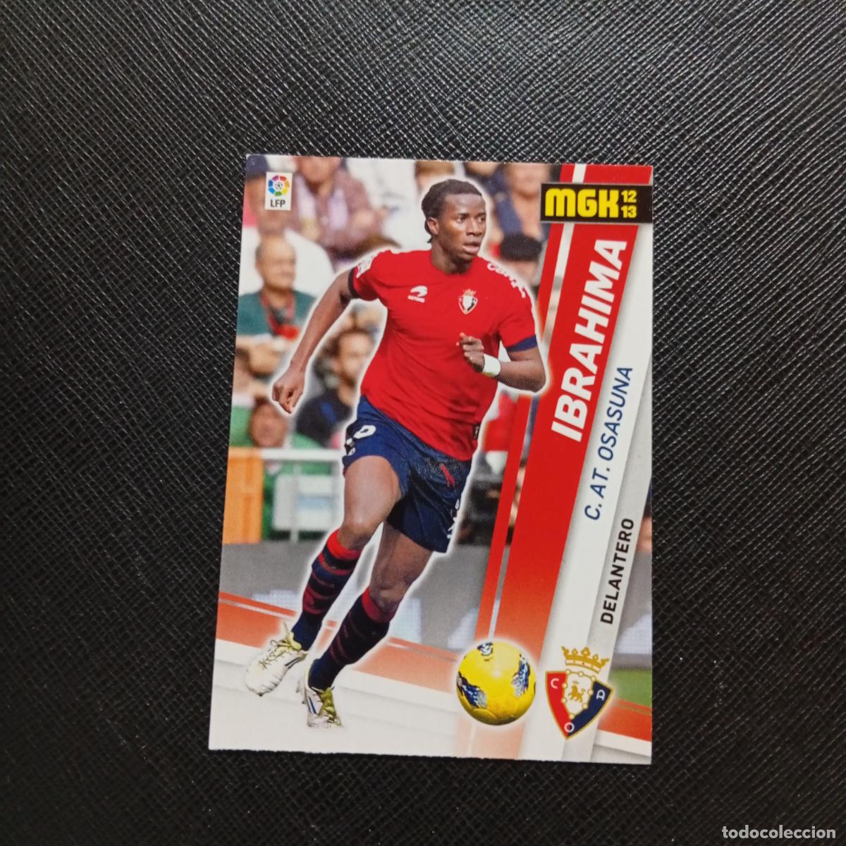 Fu&szlig;ball-Sticker: 251 IBRAHIMA OSASUNA MEGACRACKS 2012 2013 CROMO 12 13 FUTBOL LIGA - A201 PG15
