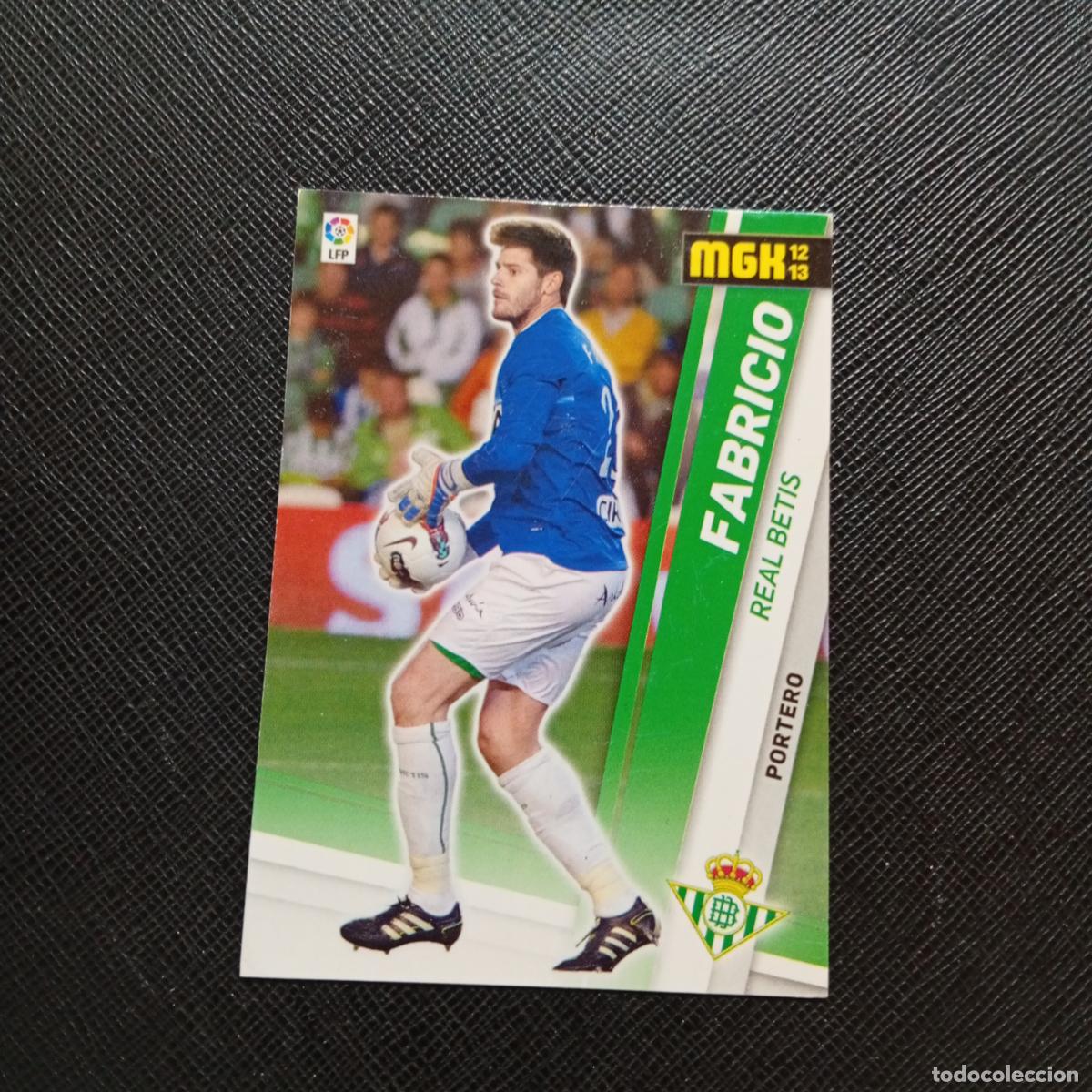 Cromos de f&uacute;tbol: 56 FABRICIO REAL BETIS MEGACRACKS 2012 2013 CROMO 12 13 FUTBOL LIGA - A201 PG17