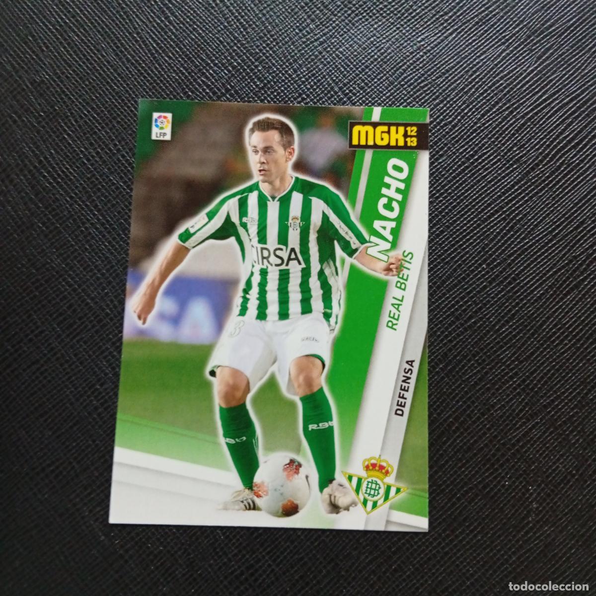 Cromos de Futebol: 62 NACHO REAL BETIS MEGACRACKS 2012 2013 CROMO 12 13 FUTBOL LIGA - A201 PG17